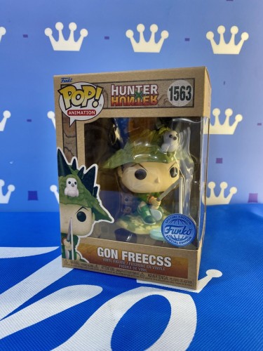 FUNKO POP<全職獵人>-釣魚小岡·富力士- NO.1563