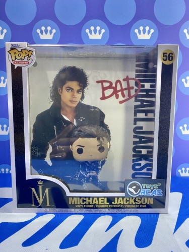 FUNKO POP<MJ>Michael Jackson_BAD專輯背景盒-No.56