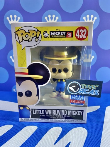 FUNKO POP<Mickey The True Original 90 Years>Little Whirlwind Mickey-NO.432 (2018 展會限定)