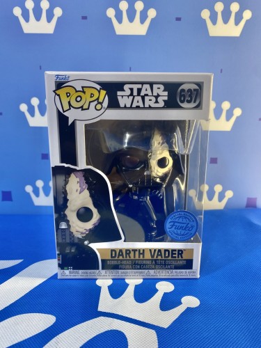 FUNKO POP<STAR WARS>DARTH VADER(DAMAGED)造型-No.637