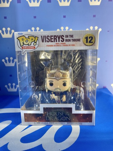 FUNKO POP <龍之家 族> - 王座上的韋賽里斯·坦格利安國王Viserys on The Iron Throne-NO.12