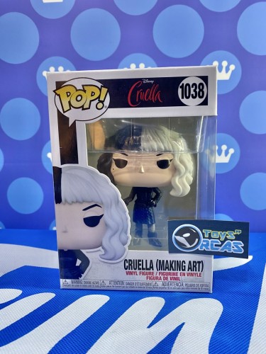 FUNKO POP <黑白魔后>Cruella(Making Art)-No.1038