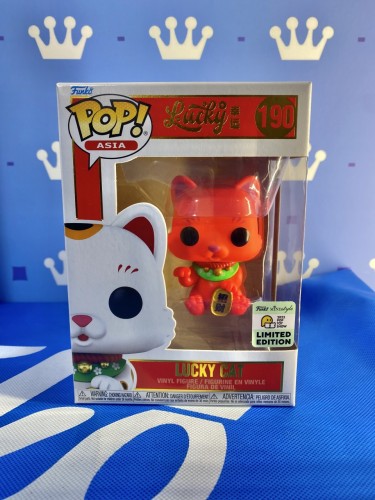 FUNKO POP<Lucky幸運>紅色招財貓-No.190