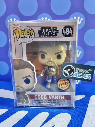 FUNKO POP<Star Wars> 柯布·范思《曼達洛人》(Limited Chase Edition)-NO.484