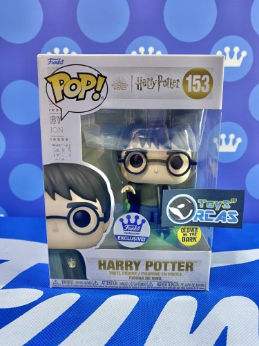 FUNKO POP<哈利波特Harry Potter 20週年>哈利波特_呼嚕粉(夜光版)-NO.153