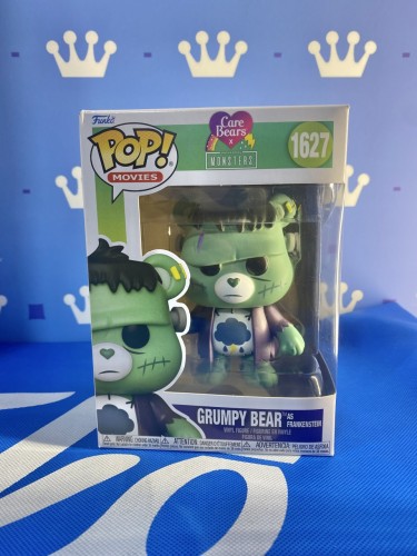 FUNKO POP<Care Bears x 環球怪物>Care Bears Grumpy_科學怪人-No.1627