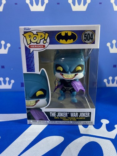 FUNKO POP<蝙蝠俠小丑戰爭>小丑WAR JOKER-No.504