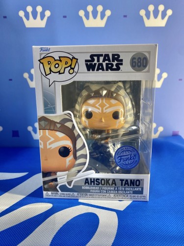 FUNKO POP<Star Wars 星際大戰>阿索卡塔諾 (雙光劍)Ahsoka Tano -NO.680