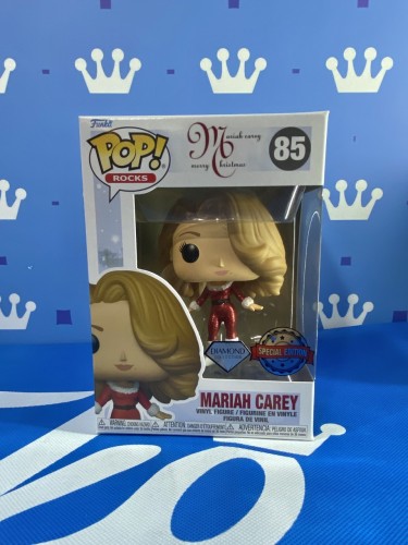 FUNKO POP<Mariah Carey>瑪麗.嘉兒_聖誕版(鑽石版)-No.85