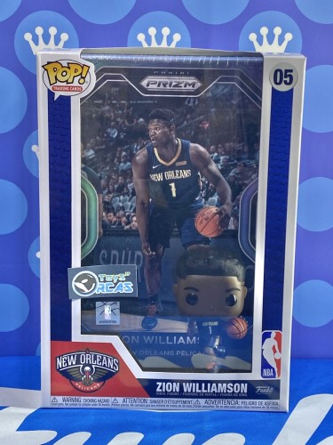 FUNKO POP<NBA>Zion Williamson(Slam雜誌封面背景盒)-NO.5