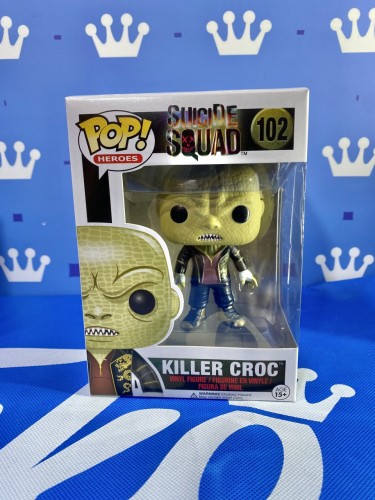 FUNKO POP<自殺特工>鰐魚人KILLER CROC-NO.102