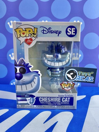 FUNKO POP<Disney-Make-A-Wish> Cheshire Cat 金屬色-NO.SE