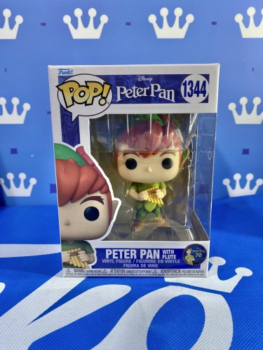 FUNKO POP <PETERPAN 70周年>小飛俠與笛子-No.1344