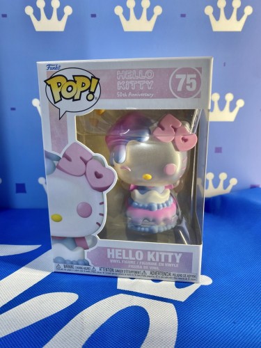 FUNKO POP<Hello Kitty 50週年>HELLO KITTY_蛋糕-No.75