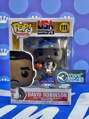 FUNKO POP<經典NBA>92USA_大衛.羅賓遜-No.111