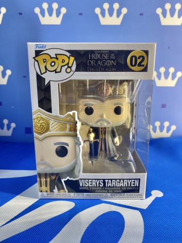 FUNKO POP<龍之家族>- 韋賽里斯·坦格利安國王Viserys Targaryen-NO.02