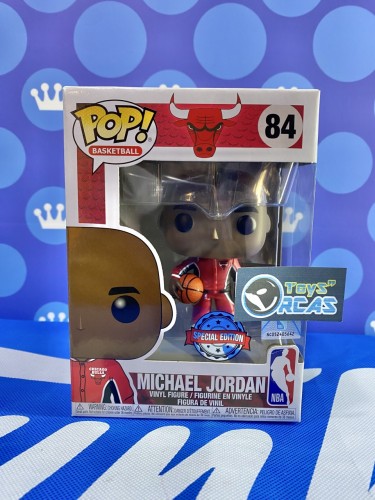 FUNKO POP<經典NBA>芝加哥公牛_米高.佐敦(紅色練習衫)-No.84