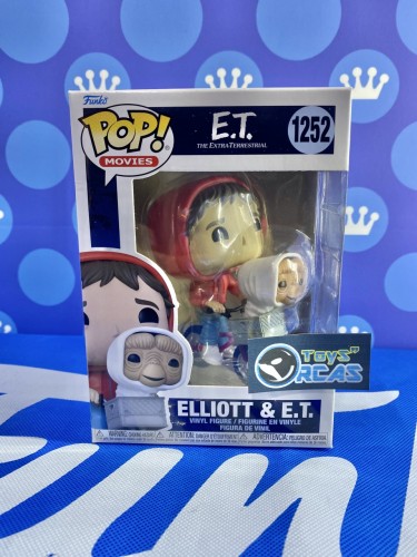 FUNKO POP <E.T外星人>Elliot & E.T.(踩單車)-No.1252