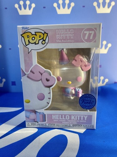 FUNKO POP<Hello Kitty 50週年>HELLO KITTY_禮物-No.77