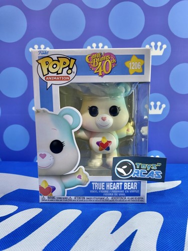 FUNKO POP <Care Bears 40th>True Heart Bear(白色)-No.1206