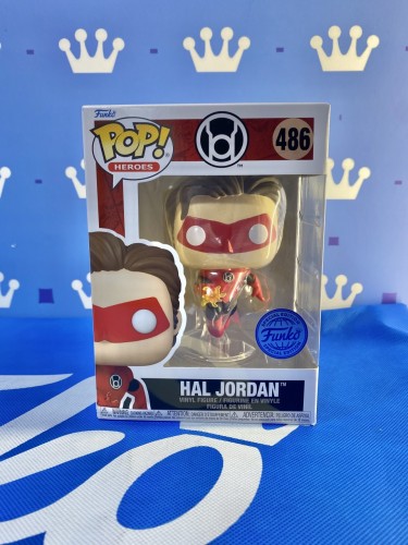 FUNKO POP <紅燈俠>紅燈哈爾-喬丹HAL JORDAN-No.486