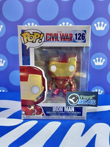 FUNKO POP<美國隊長3:英雄內戰>Iron Man-NO.126