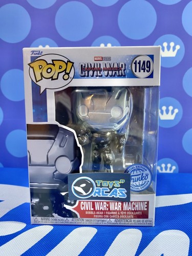 FUNKO POP<美國隊長3-英雄內戰12公仔套裝>戰爭機器-NO.1149