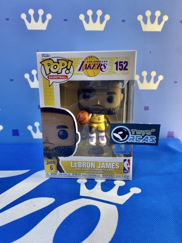 FUNKO POP<NBA>洛杉磯湖人_勒邦.占士黃衫(上籃)-No.152