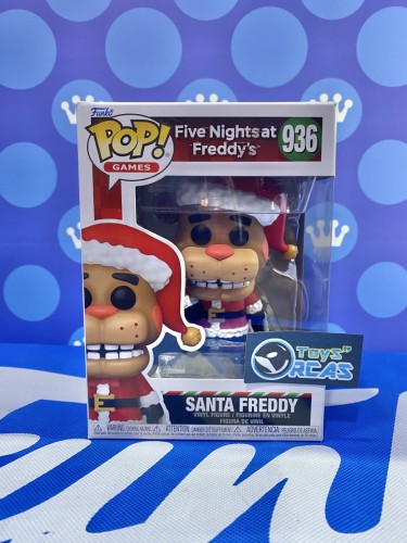 FUNKO POP<玩具熊的五夜後宮>聖誕佛萊迪Freddy_聖誕節 -No.936