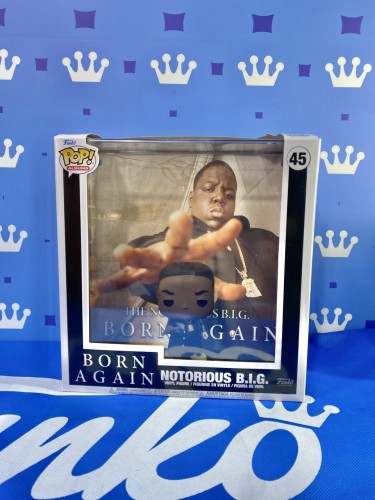 FUNKO POP<專輯>The Notorious B.I.G. - Born Again,Biggie Smalls-NO.45