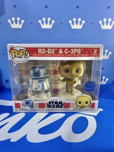 FUNKO POP<星球大戰>R2-D2&C-3PO-NO.2PACK