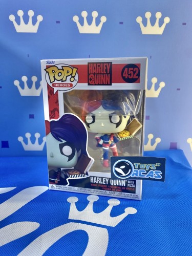 FUNKO POP <Harley Quinn>Harley Quinn with Pizza No.452