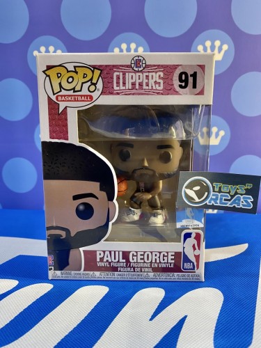 FUNKO POP<NBA>洛杉磯快艇_作客保羅.佐治-No.91