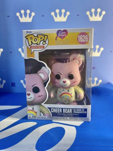 FUNKO POP<Care Bears x 環球怪物>Care Bears Cheer_科學怪人的新娘-No.1626