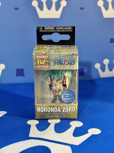 FUNKO POP<One Piece海賊王>Roronoa Zoro鎖匙扣-