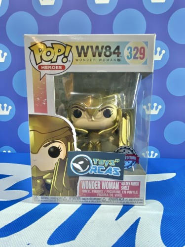 FUNKO POP<神奇女俠1984>神奇女俠(金甲)-No.329