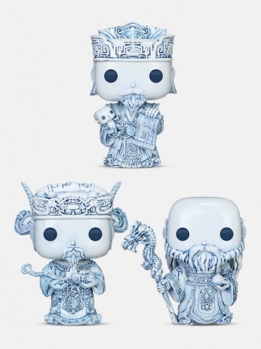 FUNKO POP<三星高照>福.祿.壽三星_青花瓷-No.124,125,126