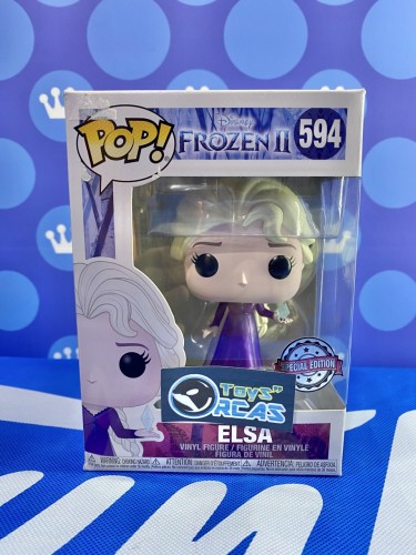 FUNKO POP <魔雪奇緣2>愛莎(晚禮服連冰心) -No.594