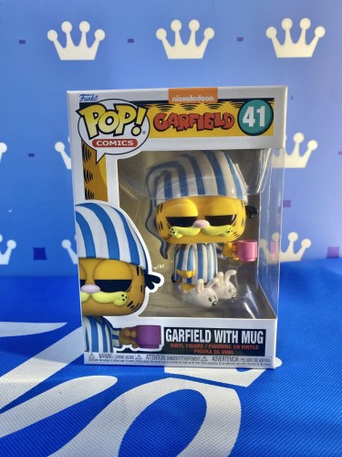 FUNKO POP <加菲貓>加菲貓_起床梳洗-No.41