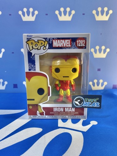 FUNKO POP<聖誕假日系列>鋼鐵俠與包 ironman-NO.1282