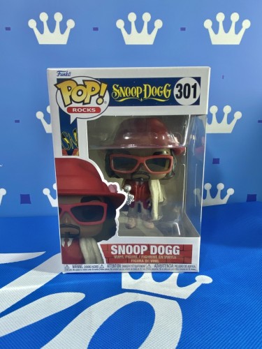 FUNKO POP<Rocks>史努比狗狗Snoop Dogg 附毛皮大衣-NO.301