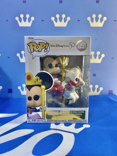 FUNKO POP <WDW 50TH> 旋轉木馬米妮 MINNIE MOUSE-No.1251