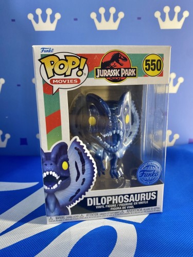 FUNKO POP <侏羅紀世界3>雙龍Dilophosaurus-NO.550