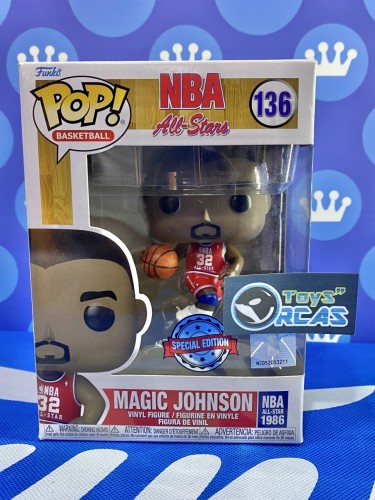 FUNKO POP<NBA>NBA All-Stars Magic Johnson-No.136