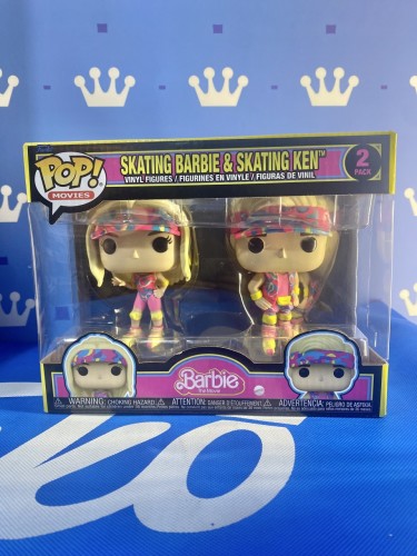 FUNKO POP<Barbie> Skating Barbie & Skating Ken-NO.2 Pack