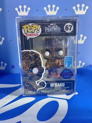 FUNKO POP<黑豹>姆巴庫M'BAKU(藝術版)-No.67