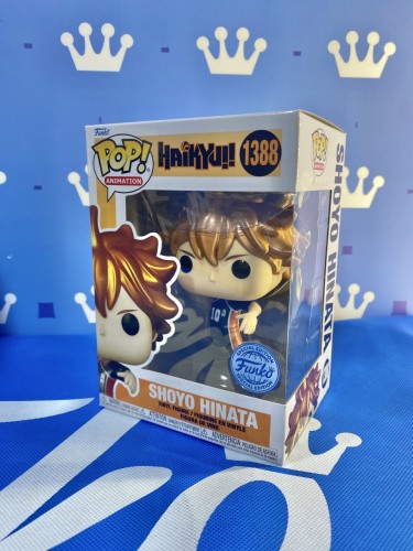 FUNKO POP <排球少年>日向翔陽(10號)金屬色-No.1388