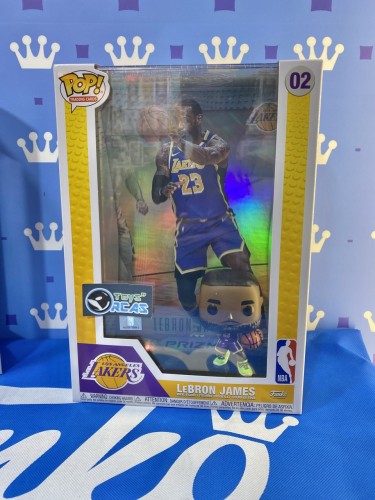 FUNKO POP<NBA>洛杉磯湖人勒邦占士(收藏卡背景盒)-No.02