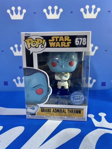 FUNKO POP<星際大戰>阿索卡 Grand Admiral Thrawn-NO.678