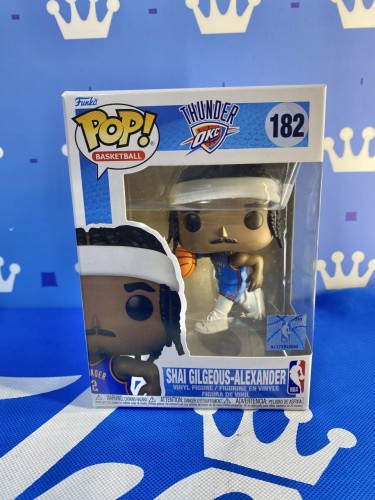 FUNKO POP<NBA>雷霆隊Oklahoma City Thunder - Shai Gilgeous-Alexander-NO.182